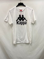 KAPPA.Camiseta blanca logo T.XS