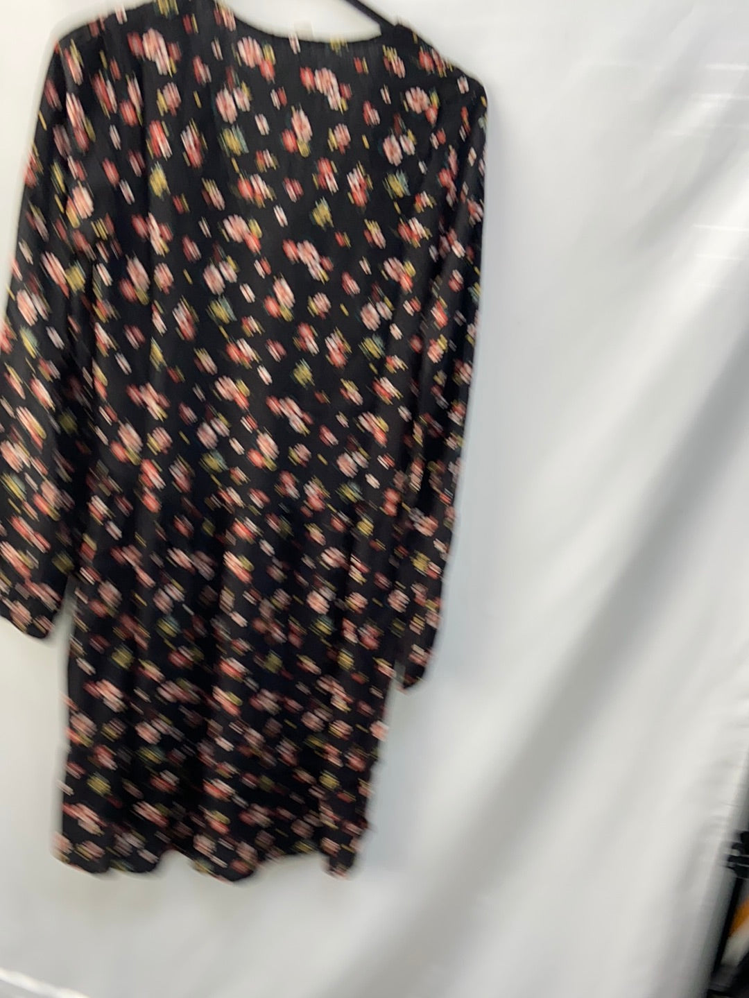 SPRINGFIELD. Black floral dress size 36