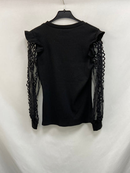 MarketLOVE M.Top negro doble textura T.M