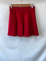 H&M.Falda roja elástica T.XS
