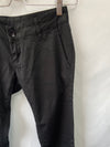 A-STYLE.Pantalones negros detalles brillantes T.36/38