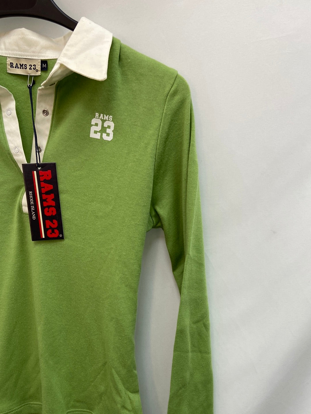 RAMS 23. Polo verde T.m