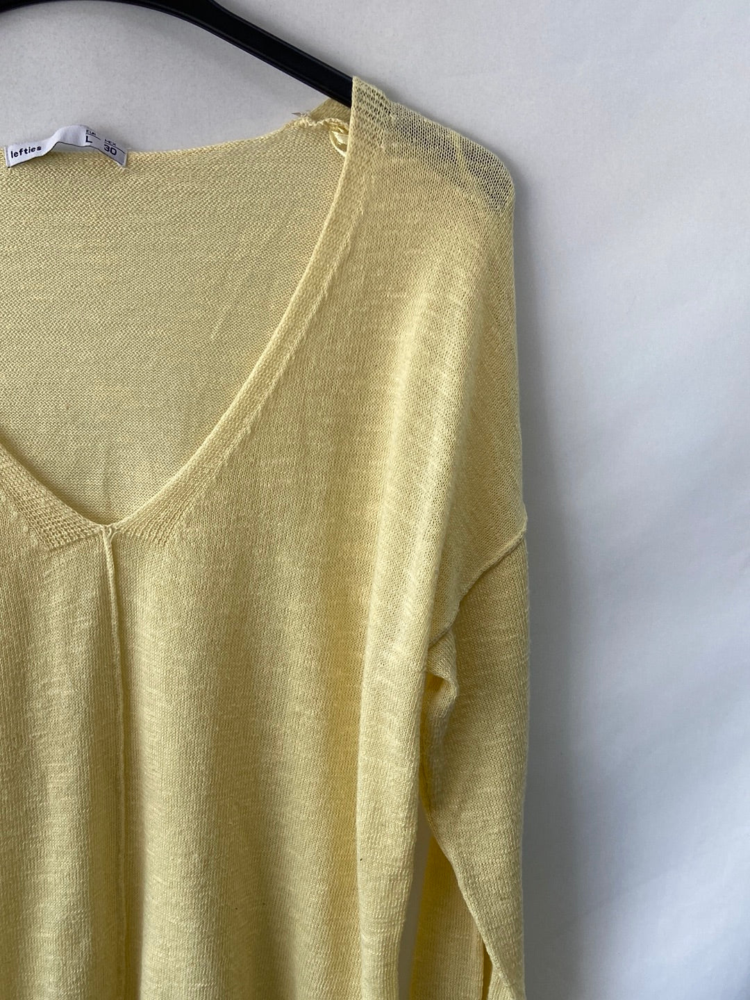 LEFTIES. Yellow Tl Sweater