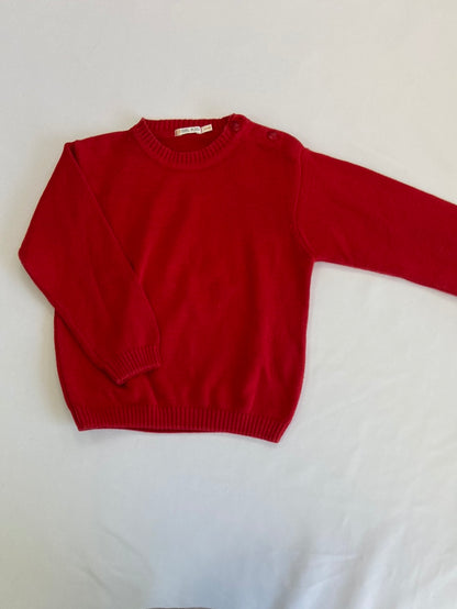 DR. KIDS. Red sweater size 24m