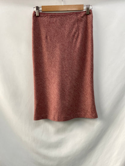 ZARA.Falda punto jaspeada T.34