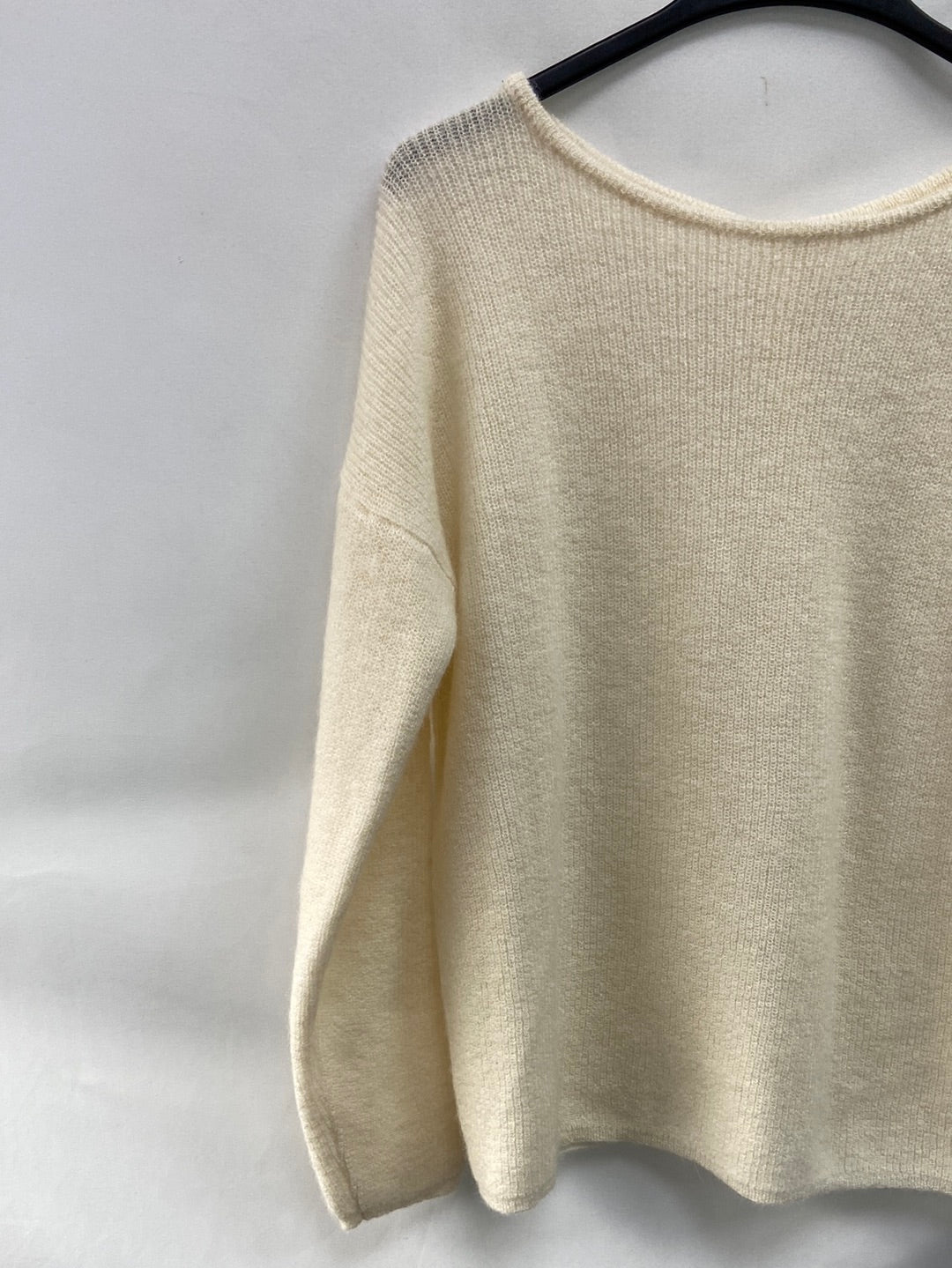 SEZANE. Beige buttoned sweater Ts /m (Tara)