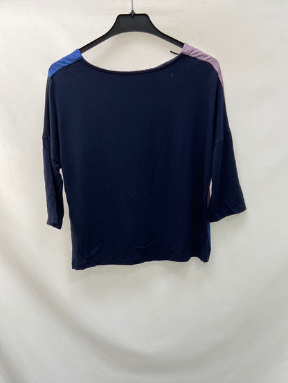 TRUCCO.Blusa doble textura T.s