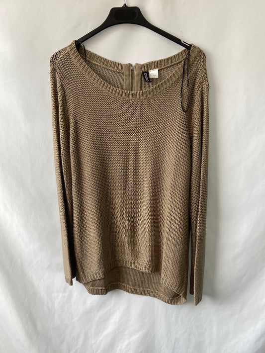 H&M.Jersey punto abierto T.42