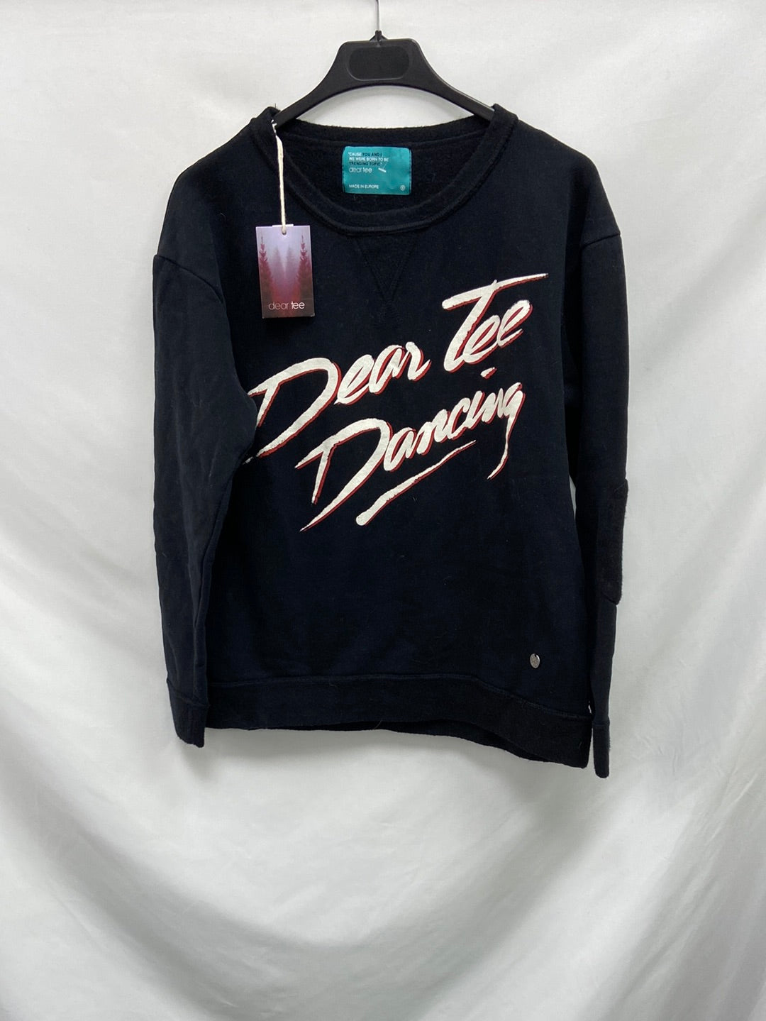 DEAR TEE.Sudadera letras T.s