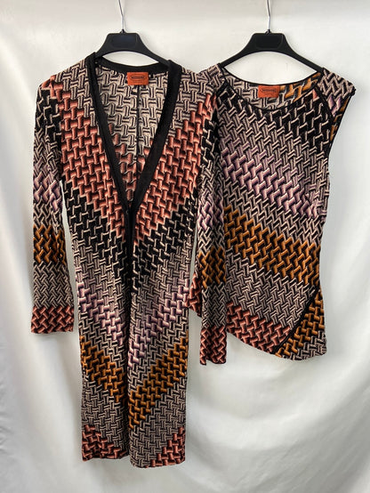 MISSONI.Multicolor gradient knit top Ts