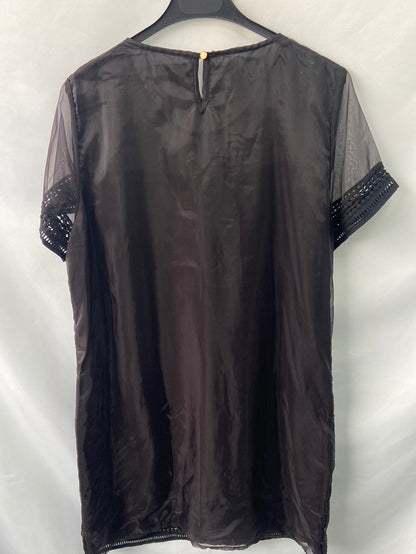 CORTEFIEL. Black dress, size XL