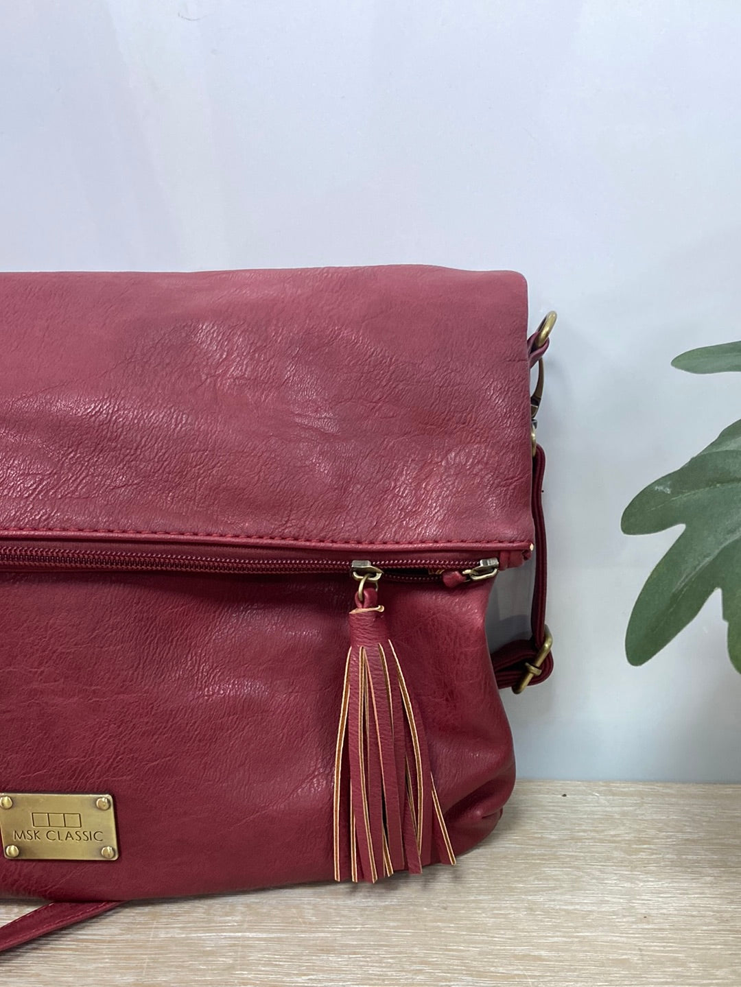 MISAKO.Bolso burdeos