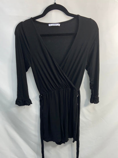 PULL&BEAR.Mono corto negros T.XS