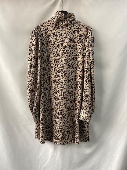 MANGO. Short Ts printed dress