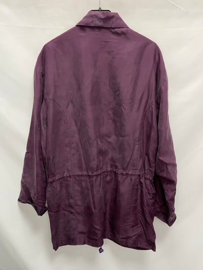 DAY&amp;MARTINS. Purple thin trench coat TU (m)