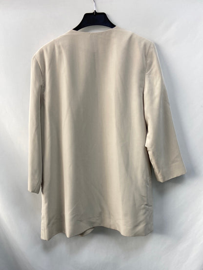 POÈTE.Blazer beige T.3 (L)