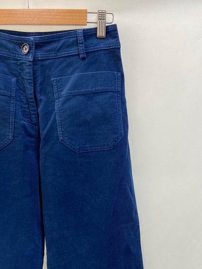 SESSÙN.Culottes azules pana T.36