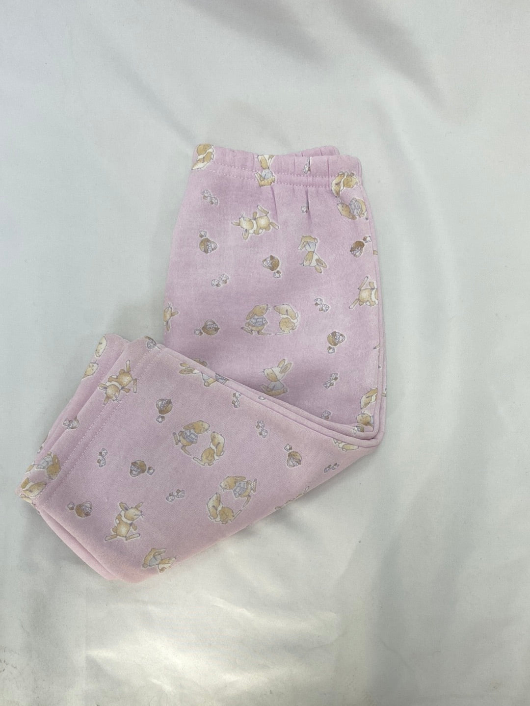 YATSO.Pantalones chándal rosas T.12 meses