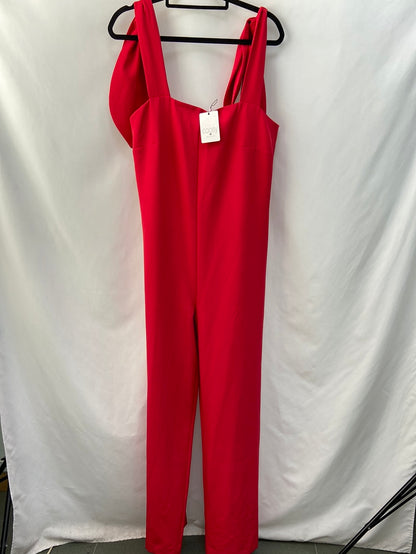COOSY. Flowy Red Jumpsuit TM