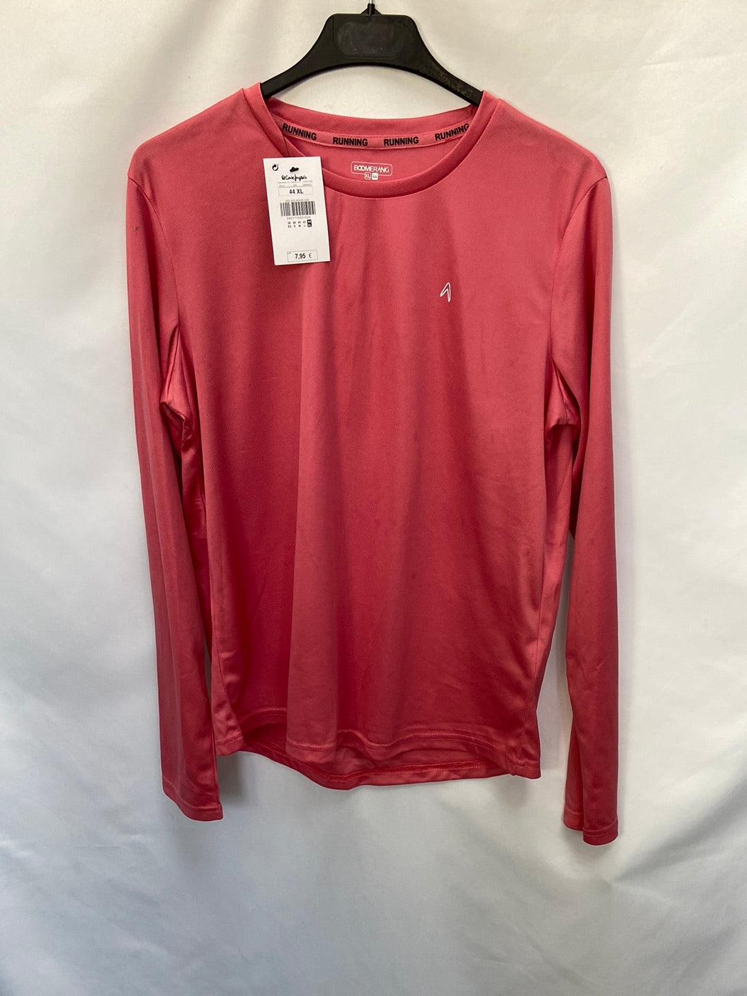 BOOMERANG.Camiseta rosa deporte T.XL (M)