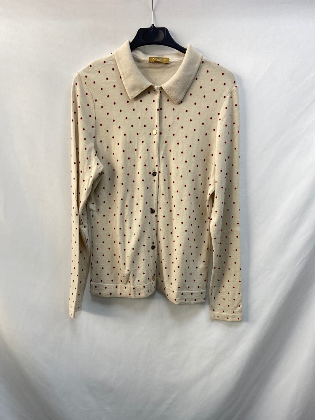 NAULOVER.Rebeca beige lunares T.38