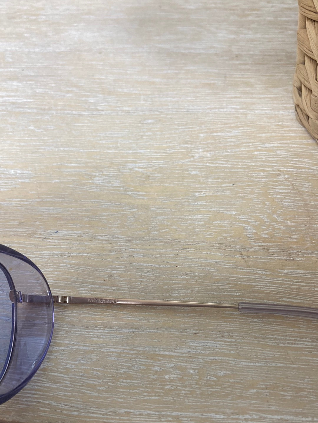 Gafas de sol azules retro