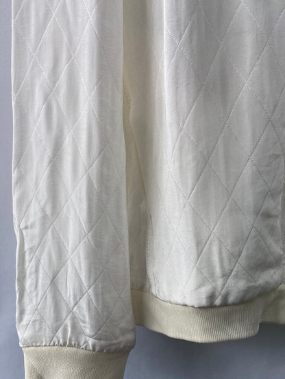 ZARA. Bomber blanca T.m