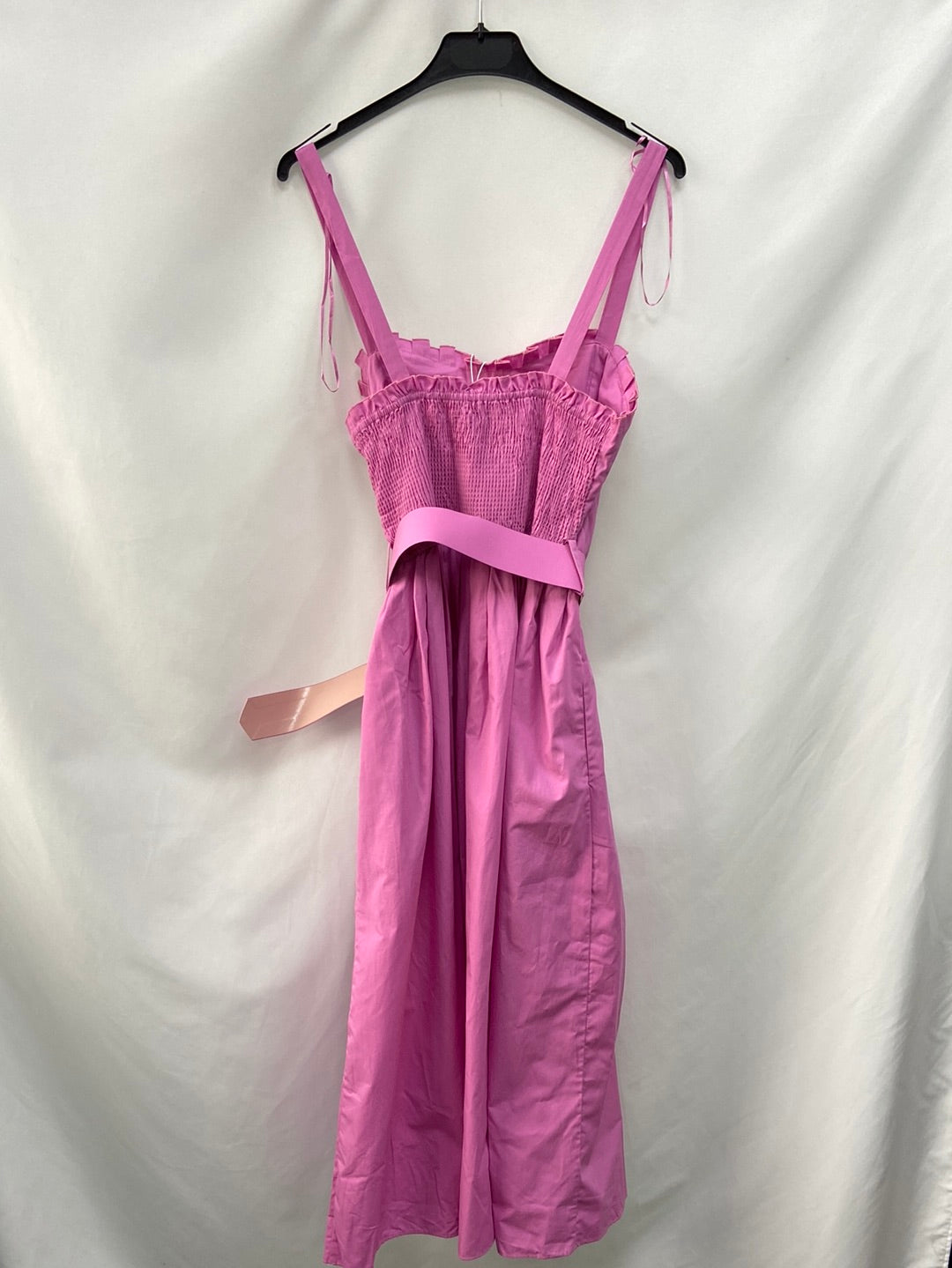 ZARA. Pink midi dress TM