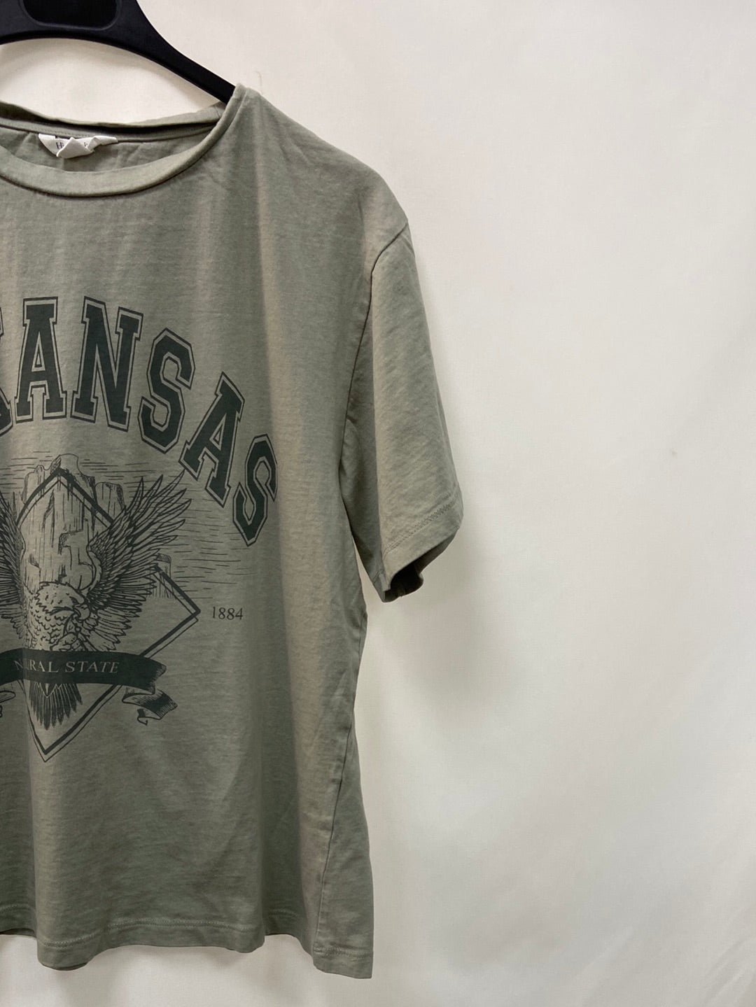 HIGH SPIRITS.Camiseta verde T.M