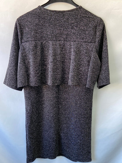 MANGO. Vestido volante T.m