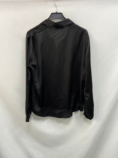 JDY.Camiseta negra satinada T.38