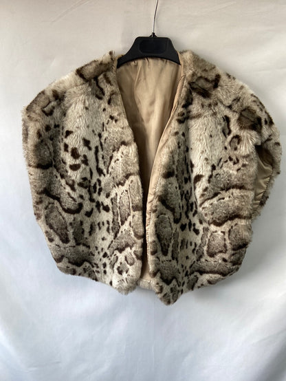 OTHERS. Short fur animal vest TU(m)