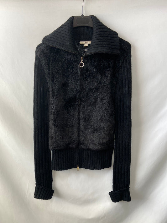 MANGO.Jersey doble textura T.s