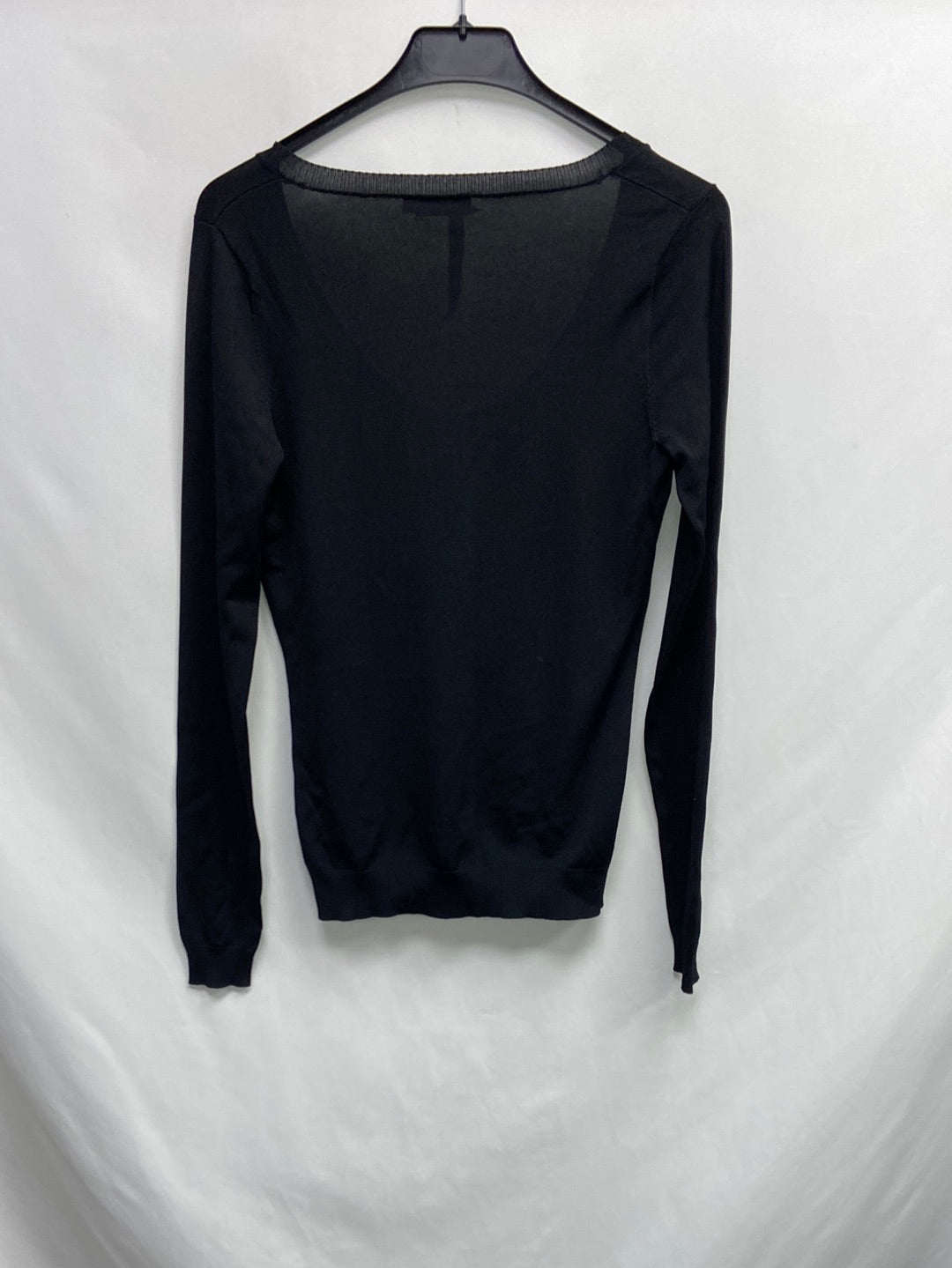 INTROPY. Ts black basic cardigan