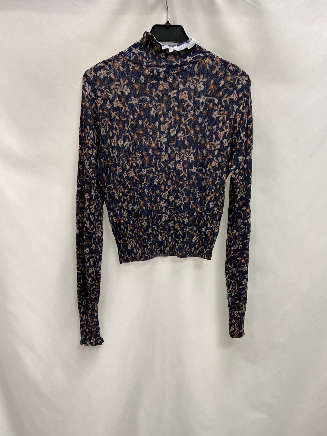 ZARA.Blue knit sweater TS