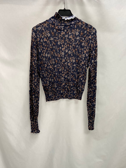 ZARA.Blue knit sweater TS