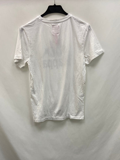 KAPPA.Camiseta blanca logo T.XS