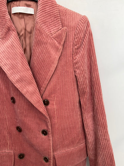 MANGO.Blazer toda larga micropana T.34