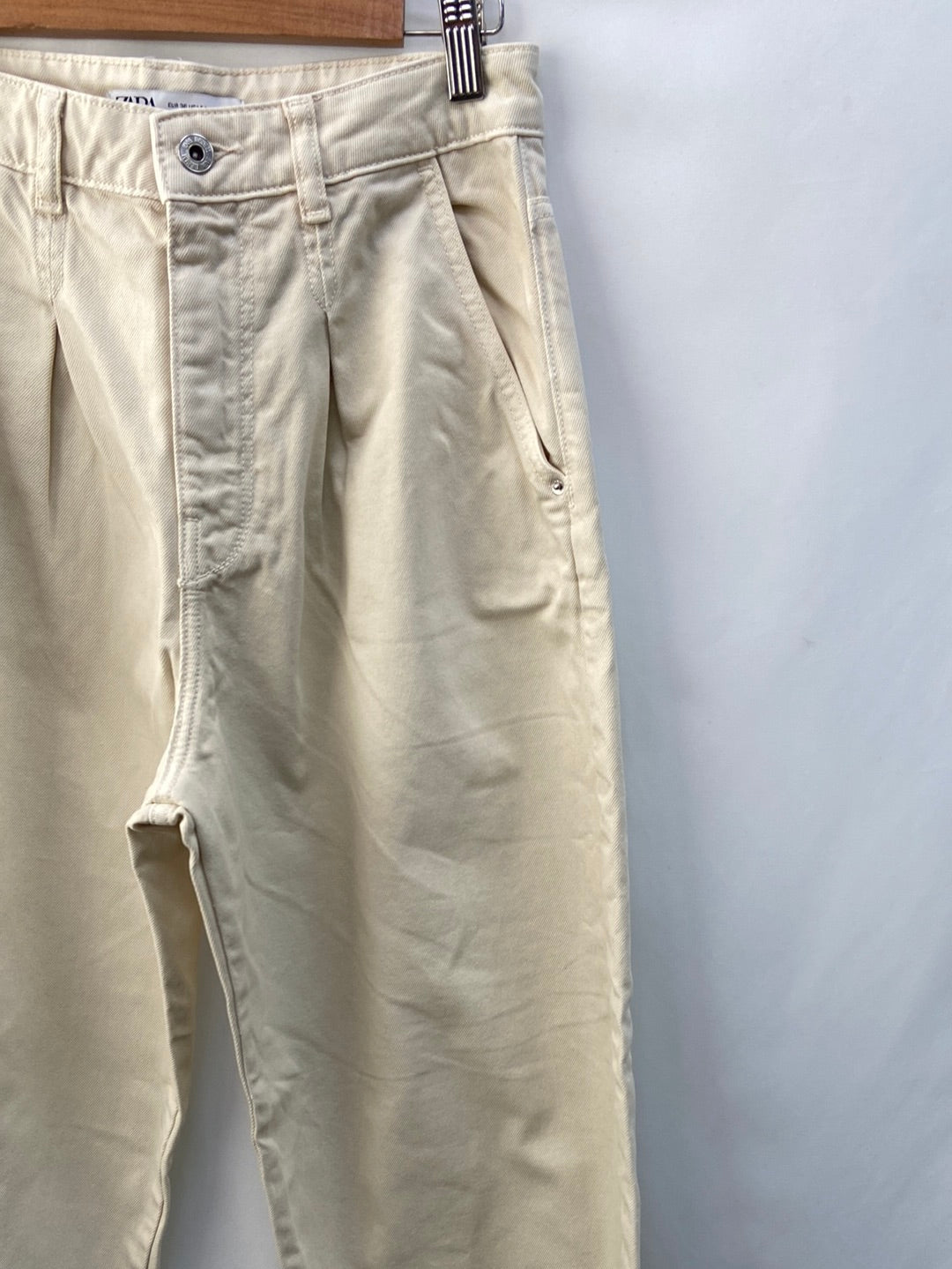 Pantalón beige slouchy – Hibuy market1