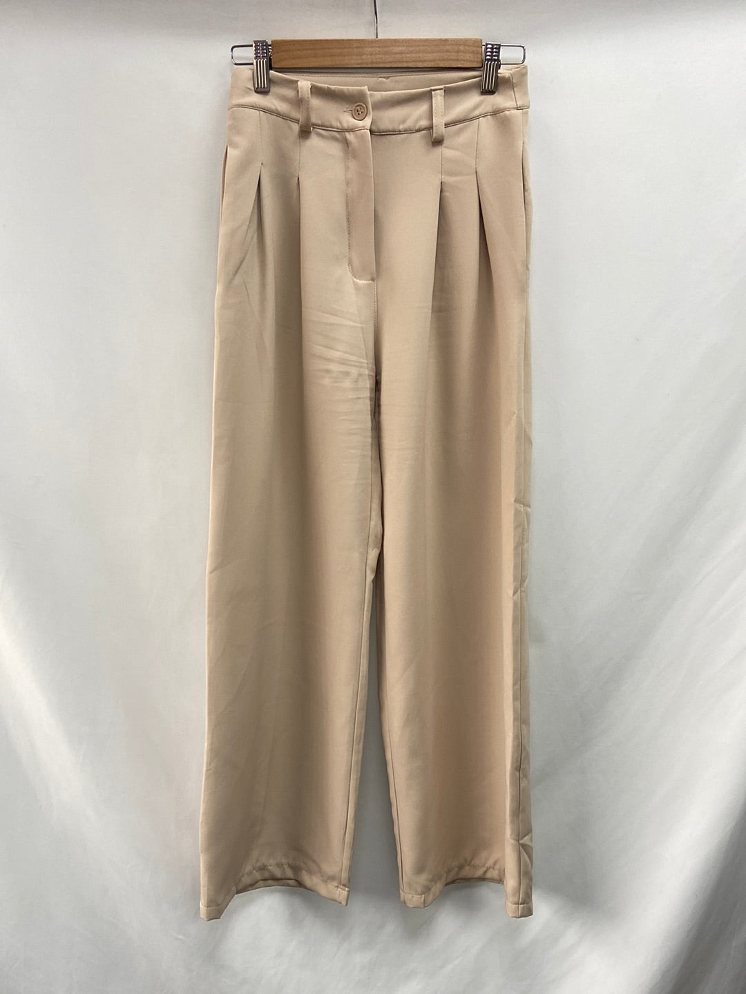 PINPON LILI.Wide beige TS pants