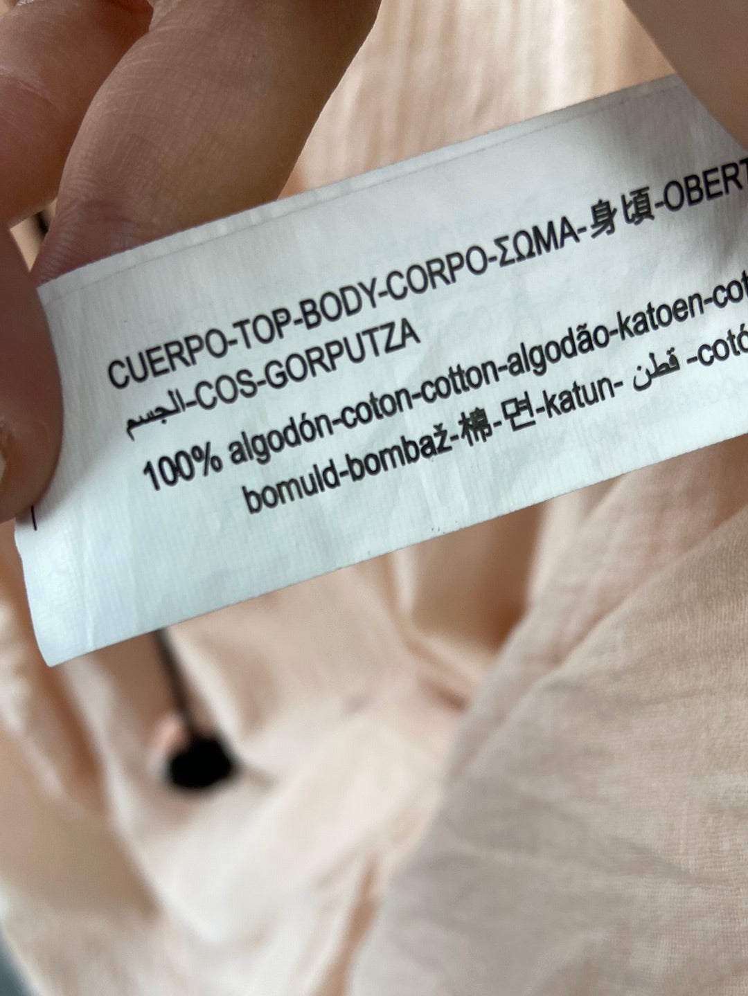 ZARA.Vestido estilo caftan oversized T.XS/S