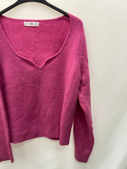 MANGO.Jersey Rosa T.L