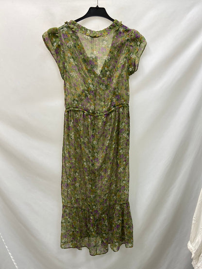 STRADIVARIUS. TS semi-transparent long dress