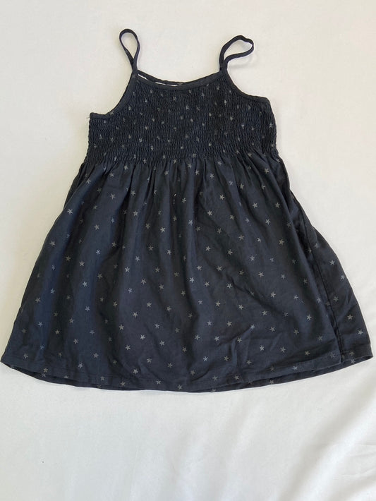 NANOS. Blue dress with stars, size 4 years
