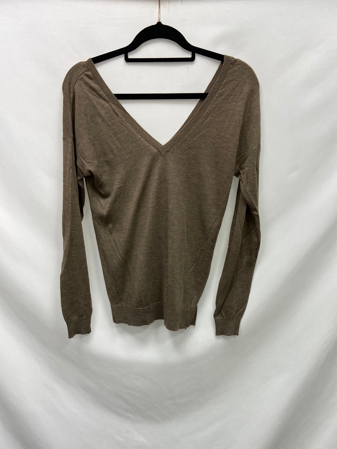 ZARA.Jersey punto beige T.S