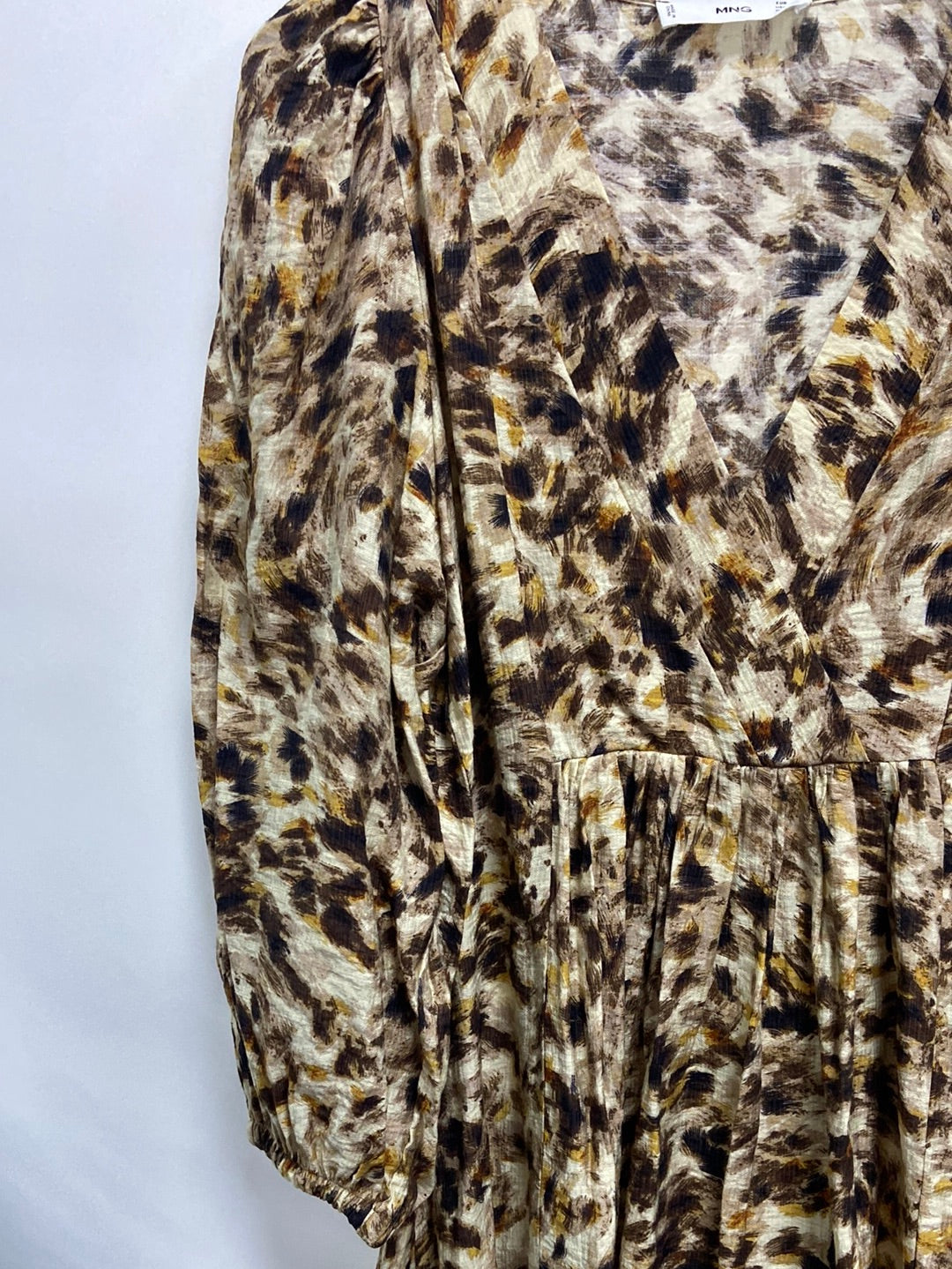 MANGO.Vestido corto tie dye print T.XS