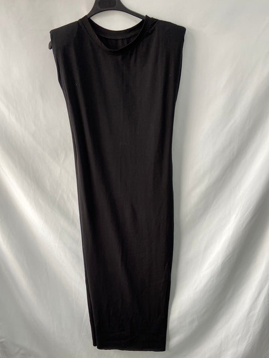 OTRAS.Vestido largo hombreras T.s