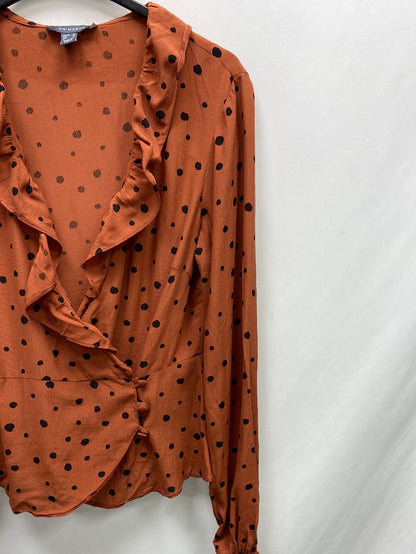 PRIMARK. Blusa teja lunares T.38