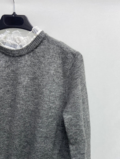 PRIMARK.Jersey gris cuello T.m