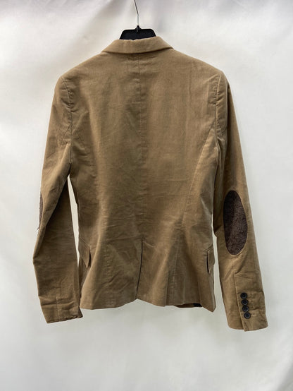 ZARA.Blazer beige textura T.M